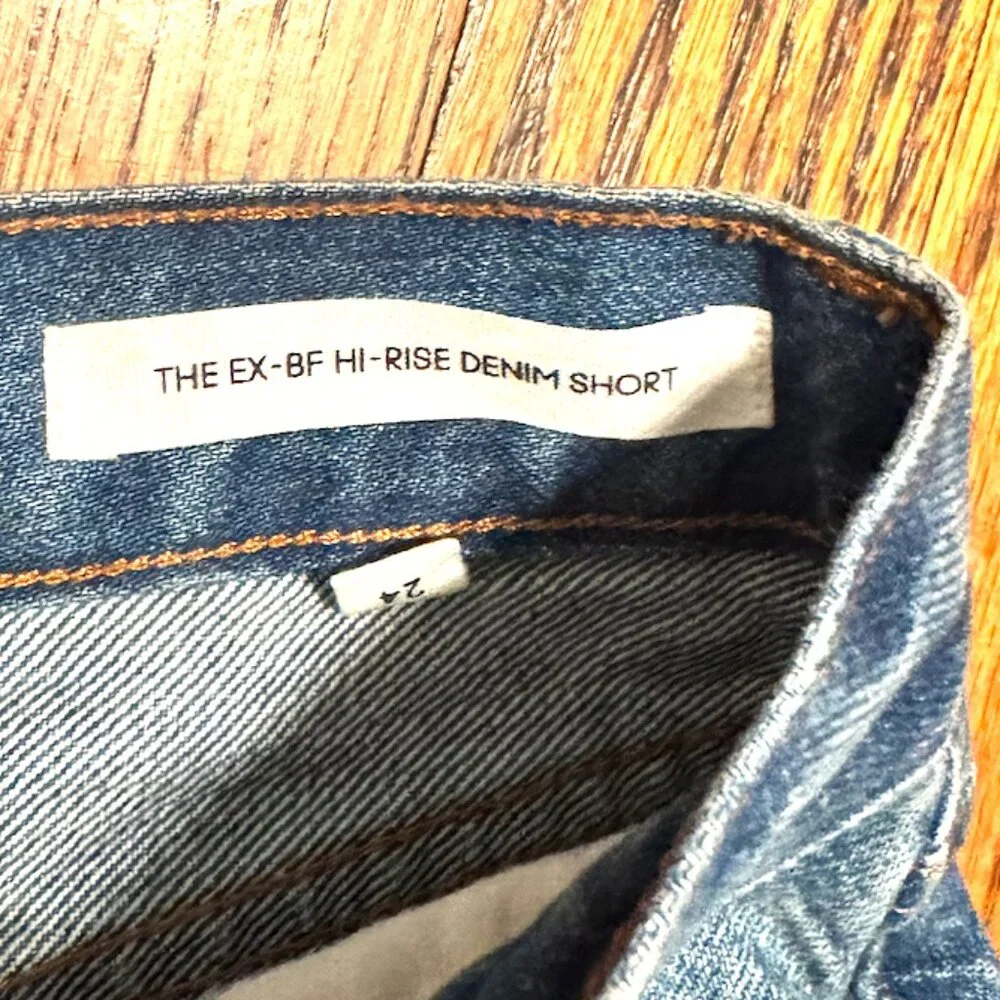Aritzia Denim Forum The Ex-boyfriend Hi-rise Denim Short - Picture 4 of 6